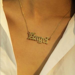 Gold ‘Angel’ necklace